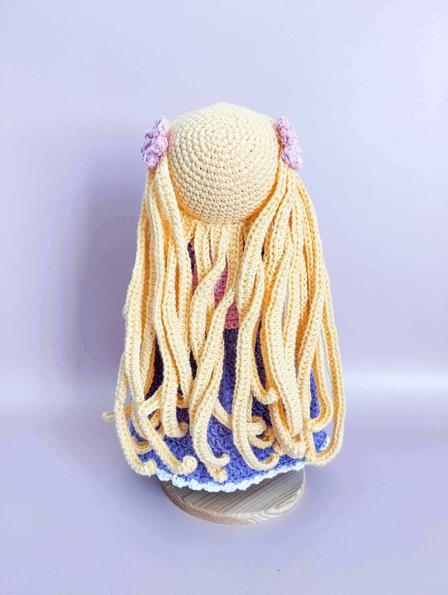 Patron poupée Raiponce au crochet