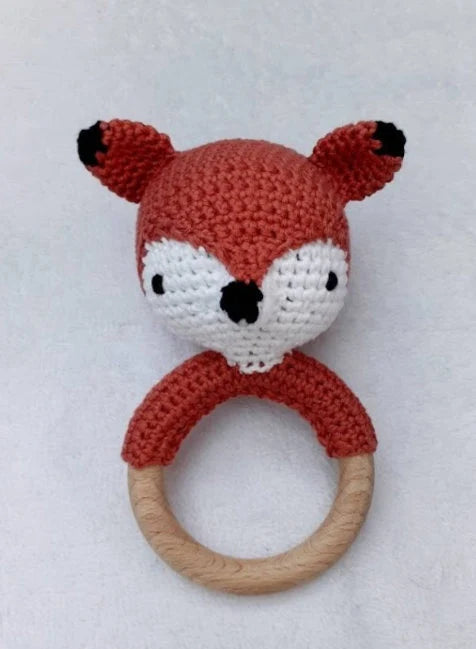 Kit crochet hochet renard