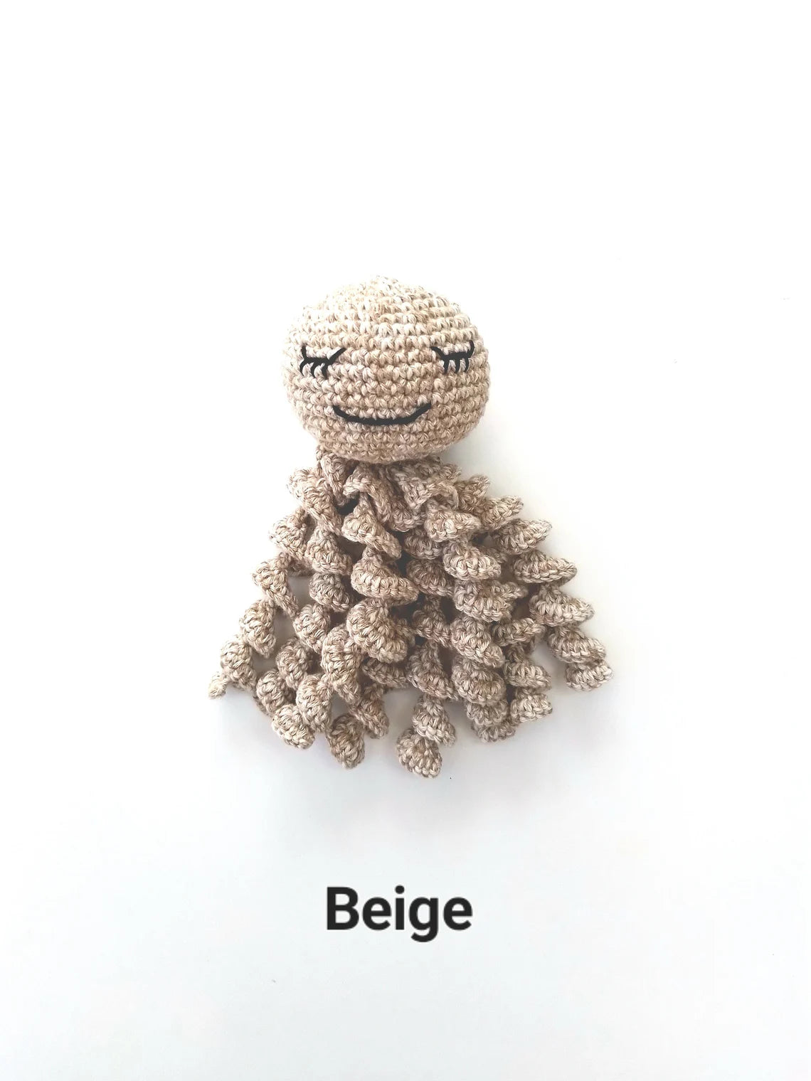 Doudou pieuvre au crochet