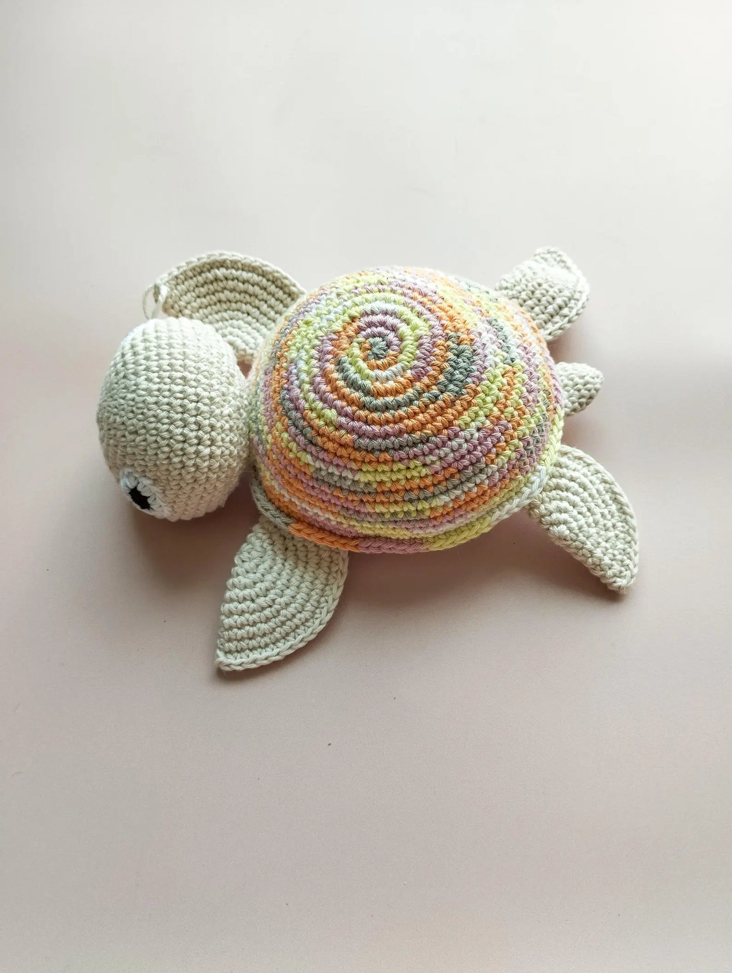 Doudou tortue au crochet