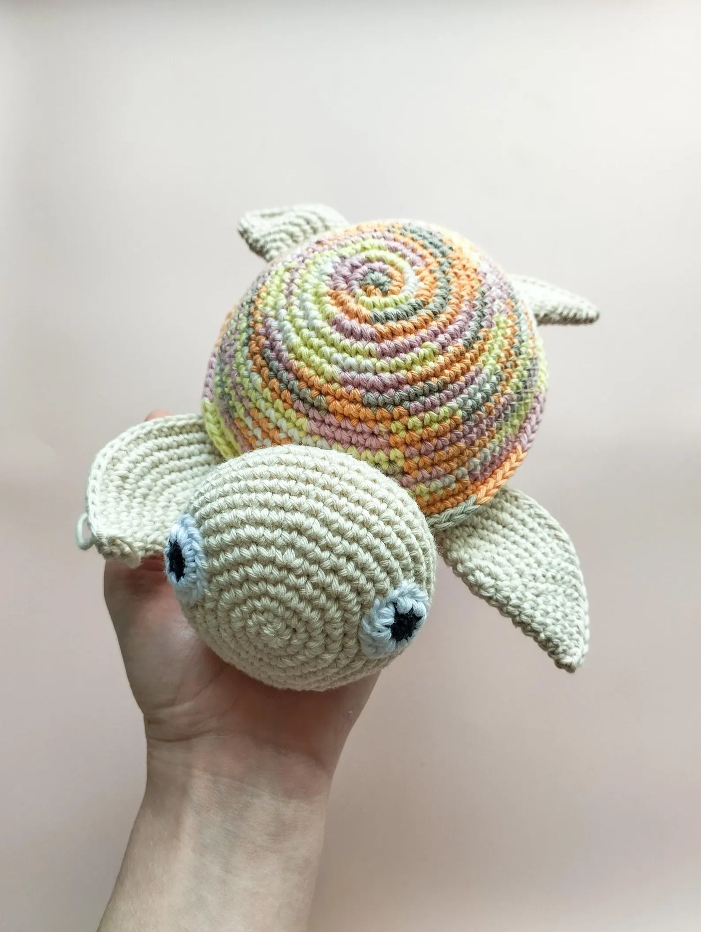Doudou tortue au crochet