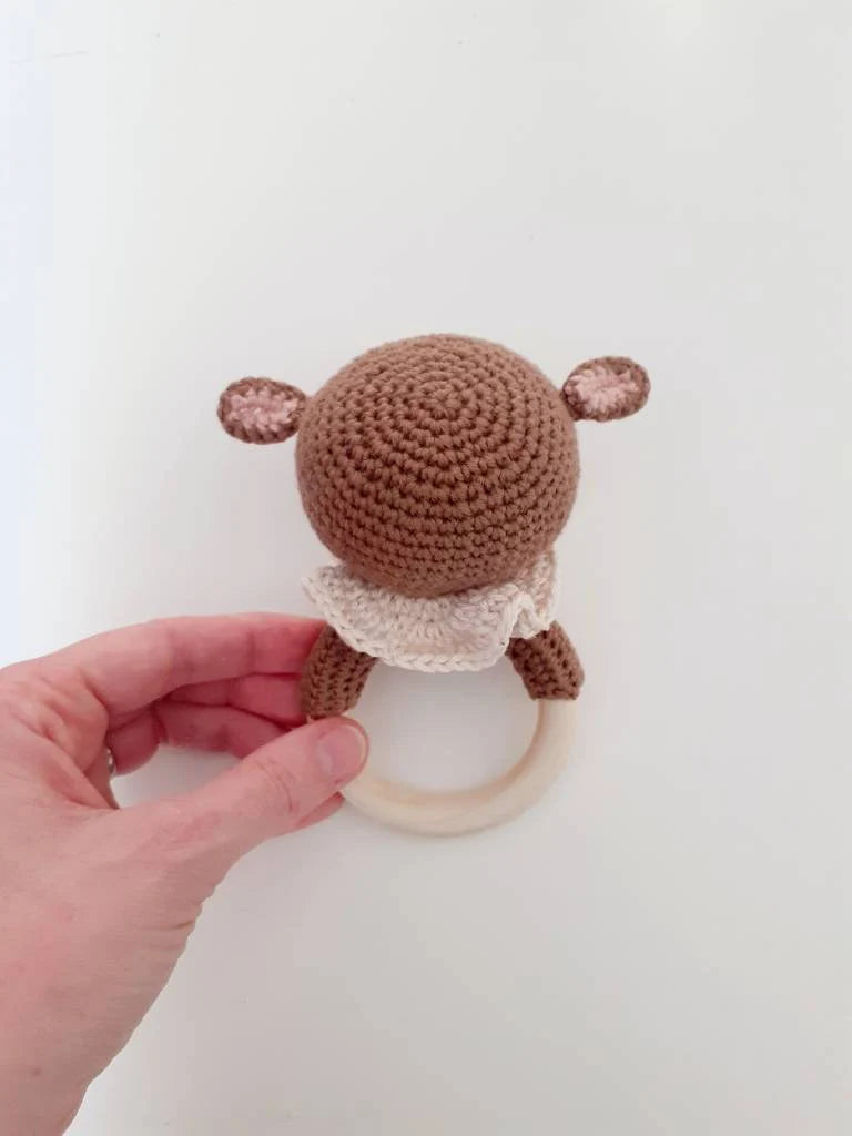Hochet faon / biche au crochet