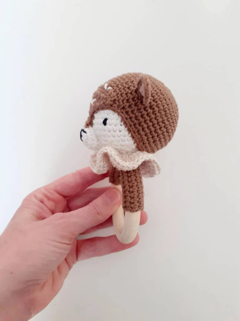 Hochet faon / biche au crochet