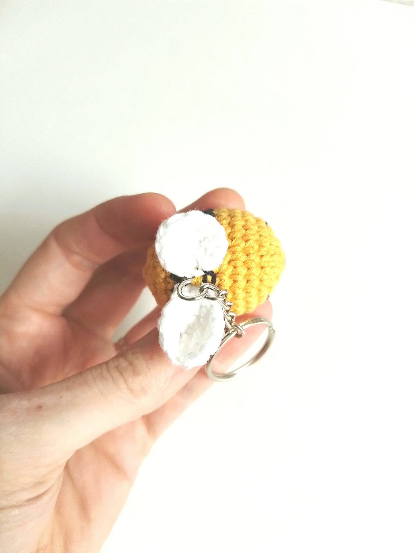 Kit crochet débutant porte clé abeille