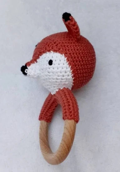 Kit crochet hochet renard