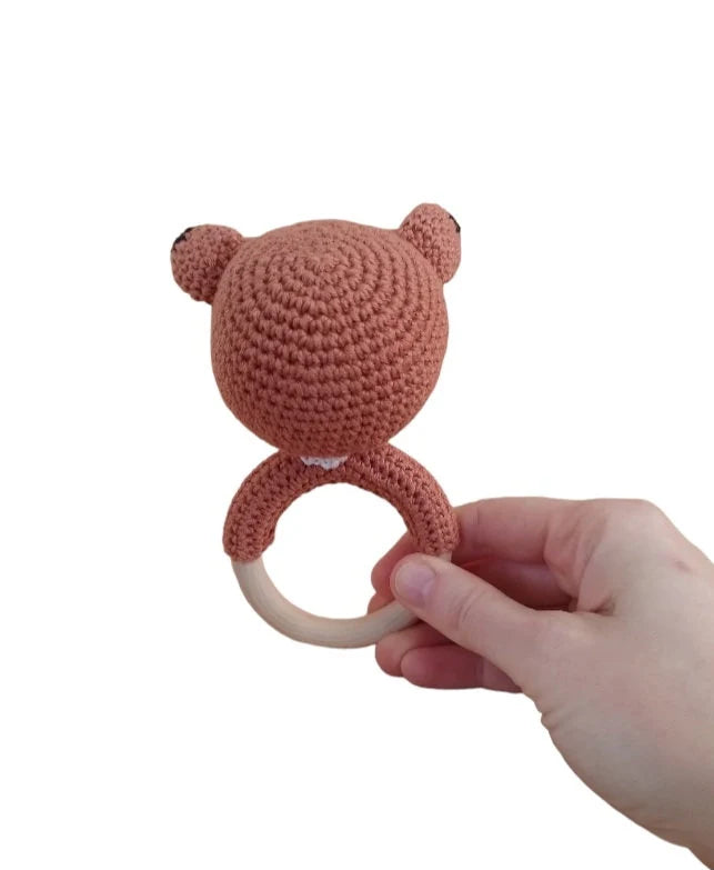 Kit crochet hochet renard