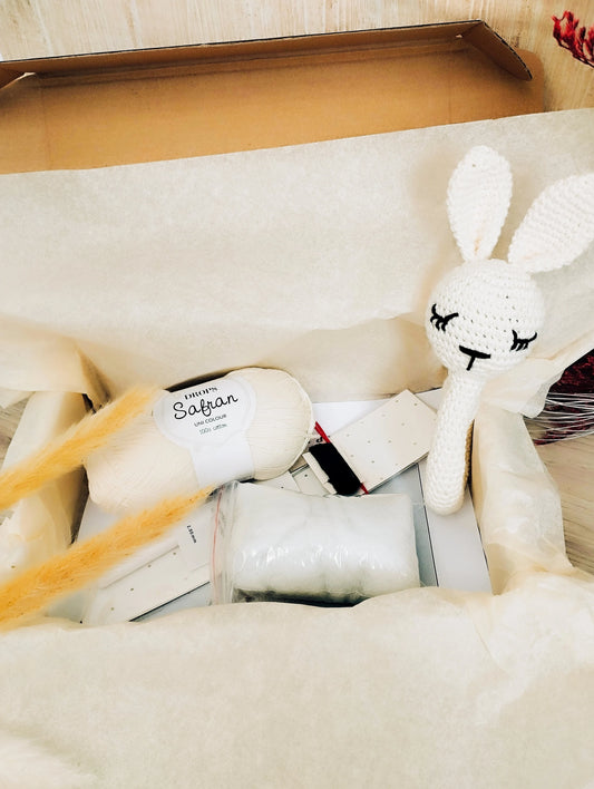 Kit crochet débutant hochet lapin