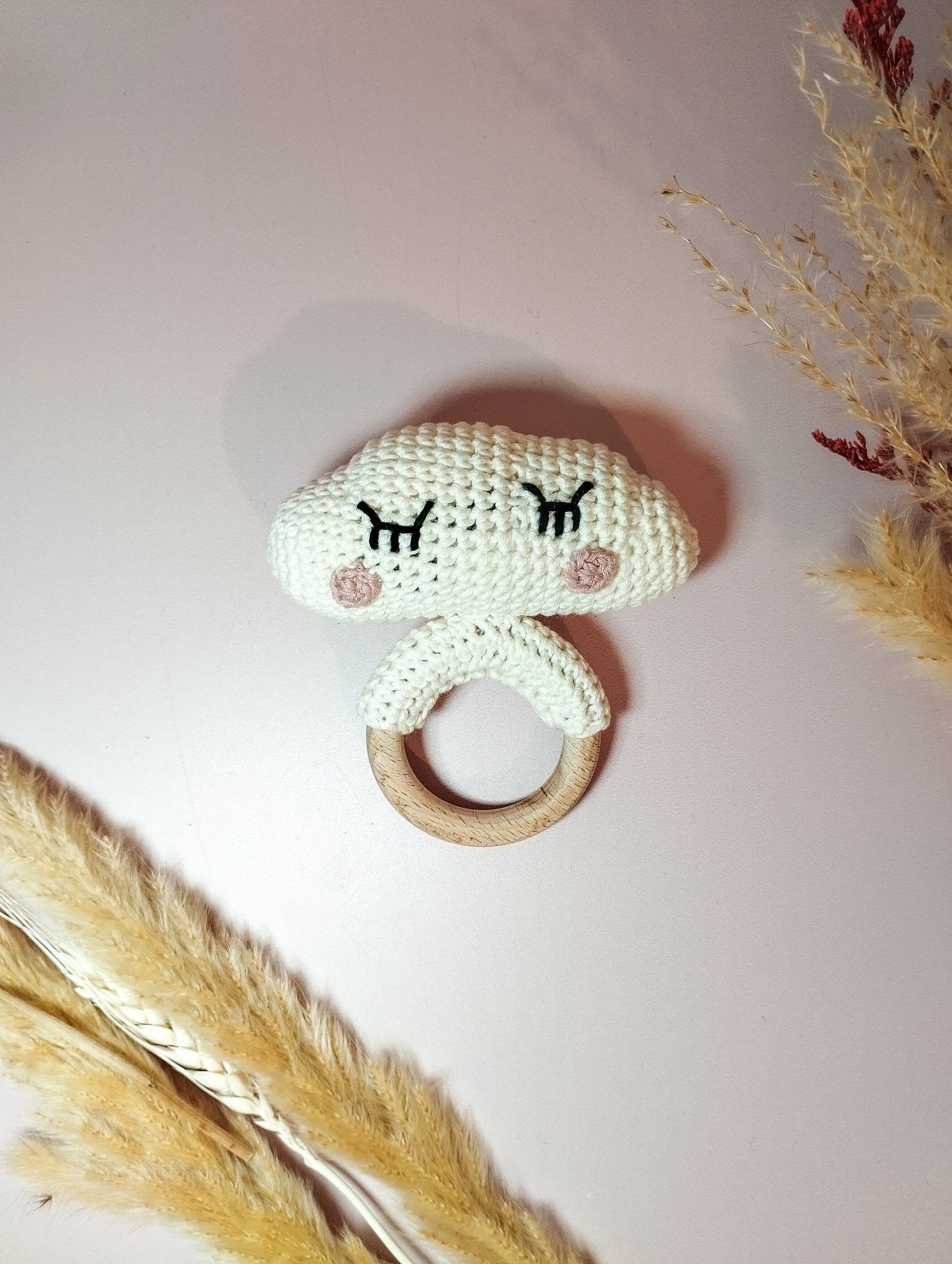 Hochet nuage au crochet