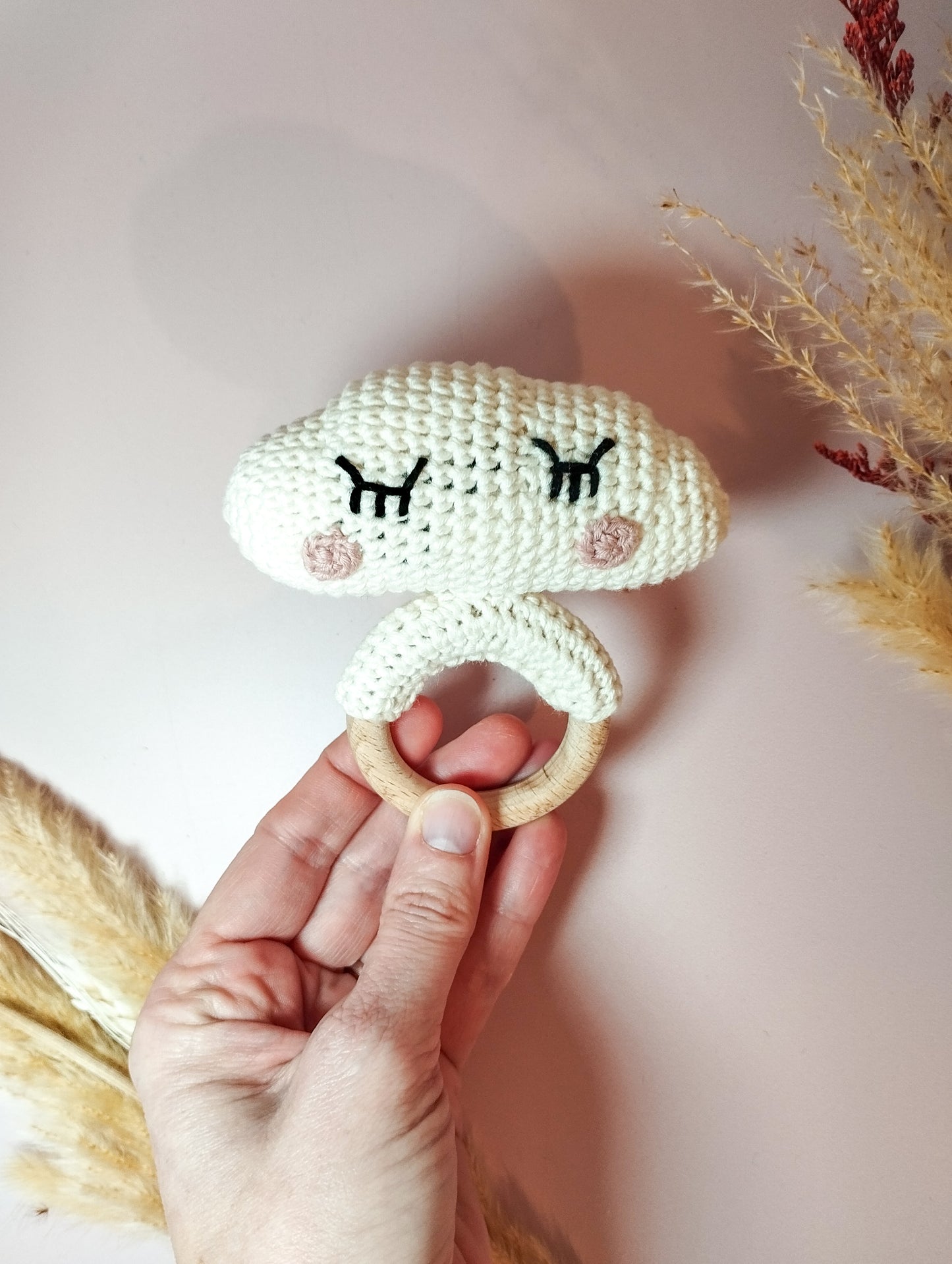 Hochet nuage au crochet