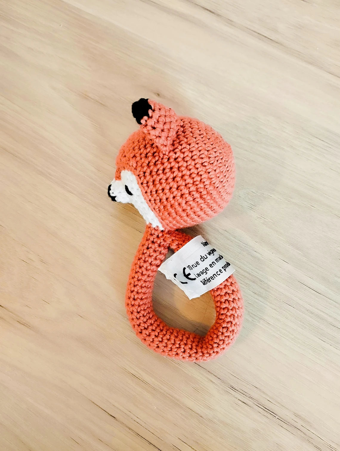Hochet renard au crochet