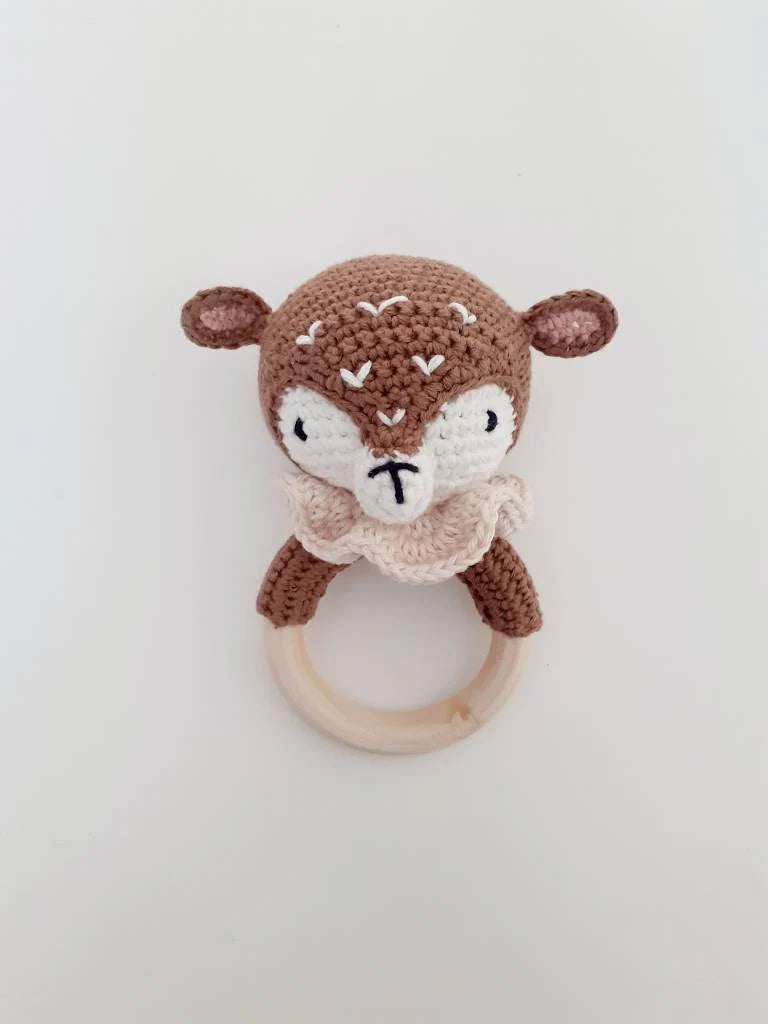 Hochet faon / biche au crochet