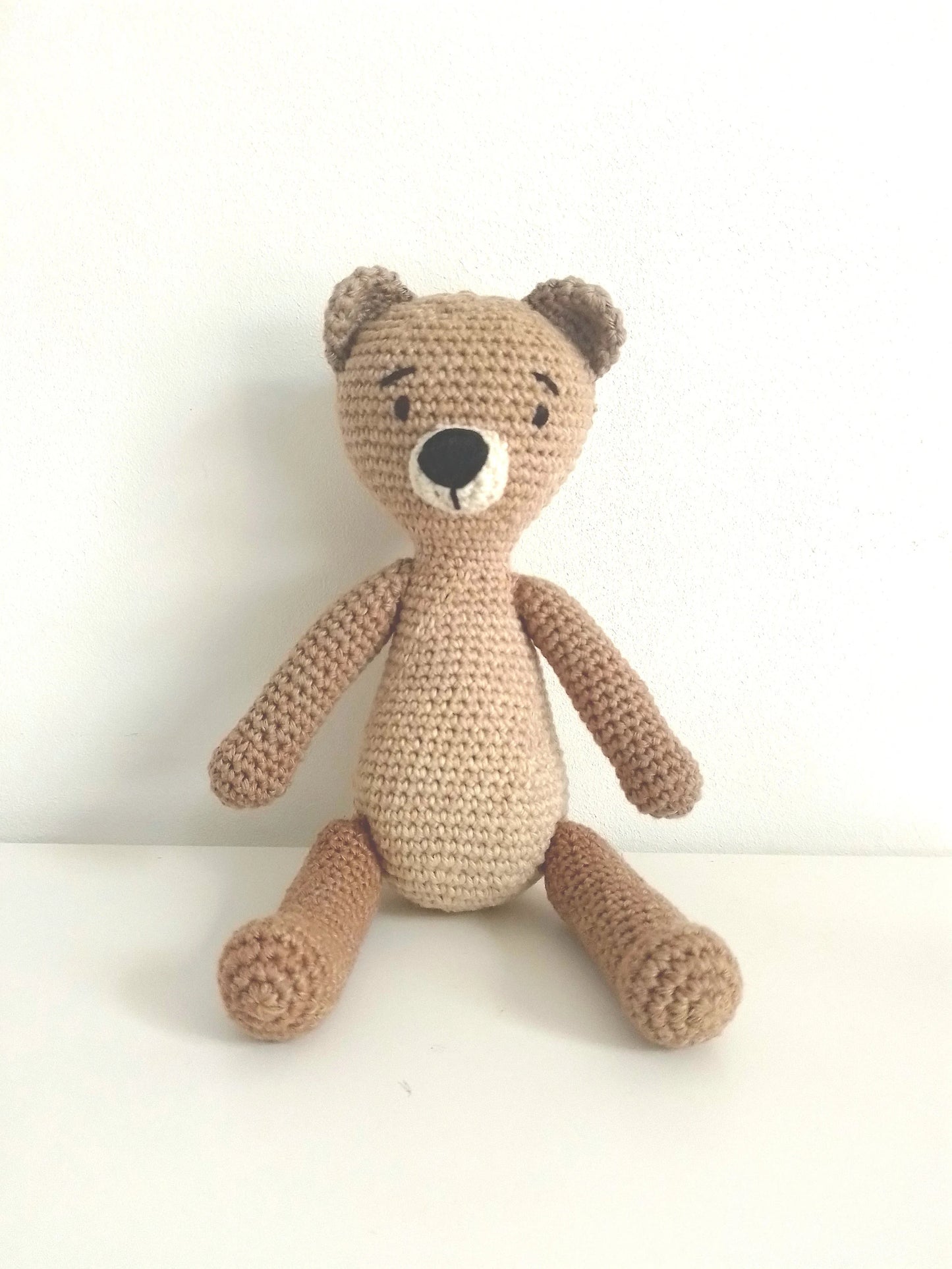 Kit de crochet peluche ourson, nounours