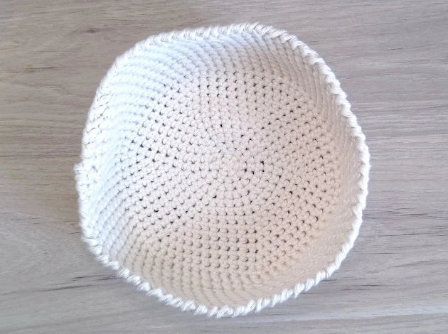 Kit crochet débutant corbeille, kit spécial découverte du crochet