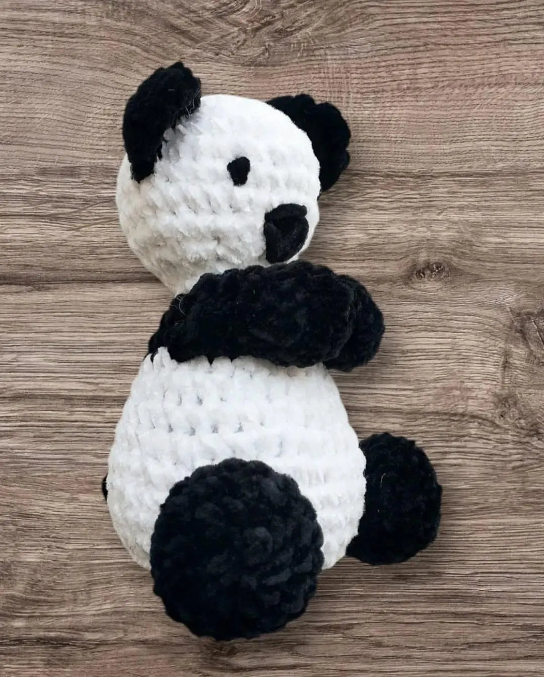 Kit crochet mini panda