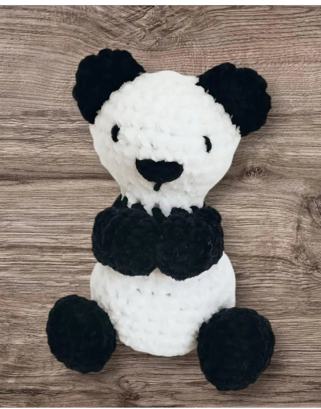Kit crochet mini panda